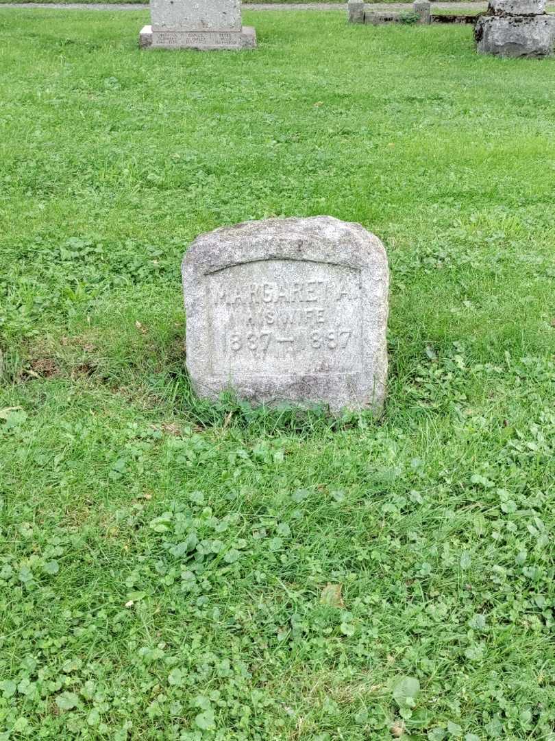 Margaret A. Morrison's grave. Photo 2