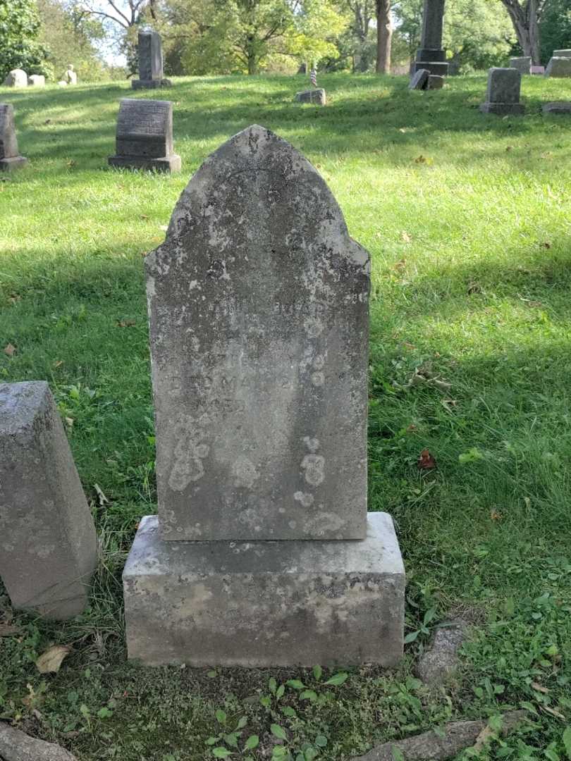 Florince Martin's grave. Photo 2