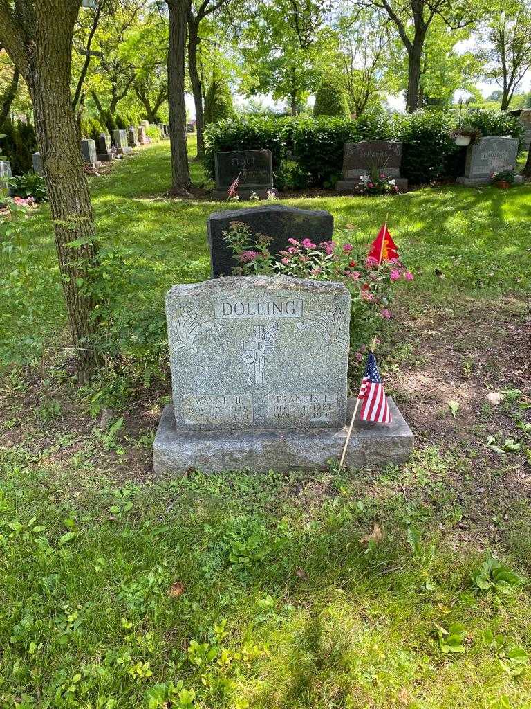 Wayne B. Dolling's grave. Photo 2