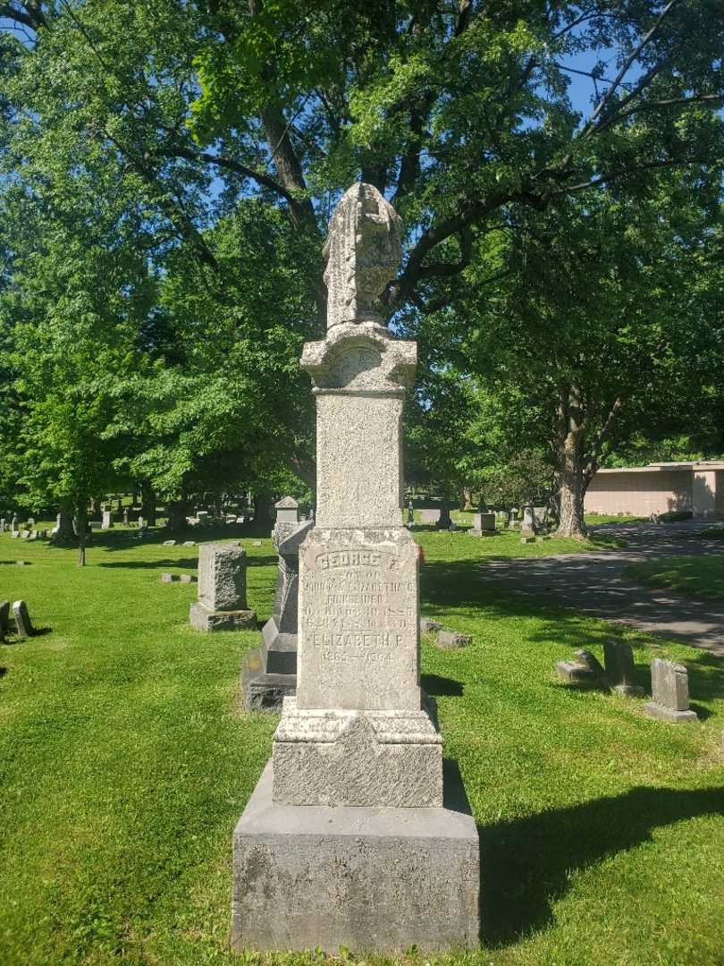 Elizabeth P. Finkbeiner's grave. Photo 2