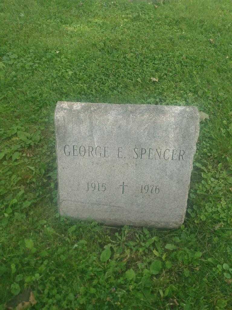 George E. Spencer's grave. Photo 3