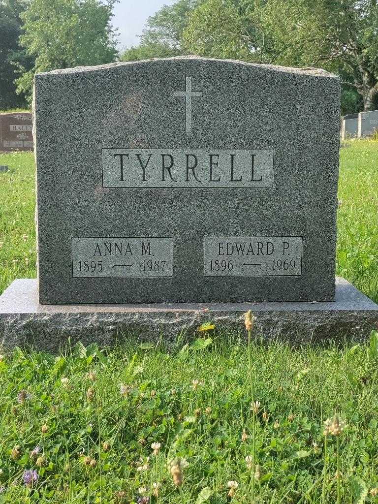 Edward P. Tyrrell's grave. Photo 2