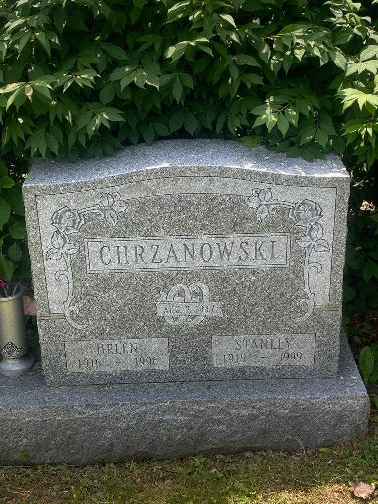 Stanley Chrzanowski's grave. Photo 3