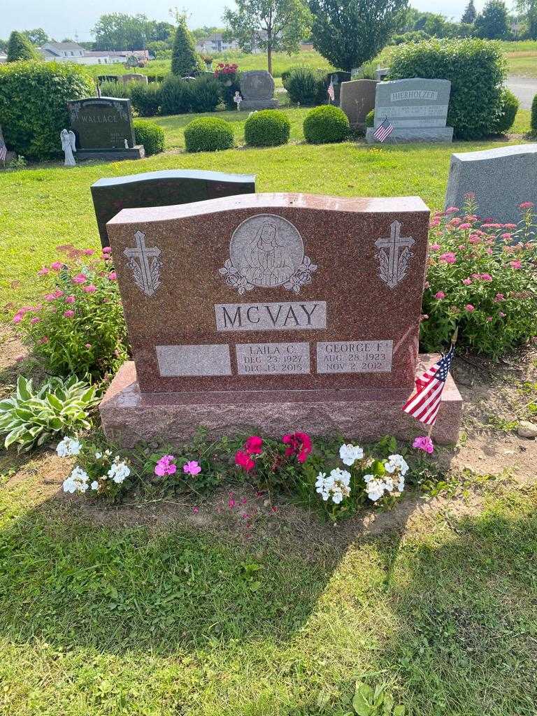 George F. McVay's grave. Photo 2