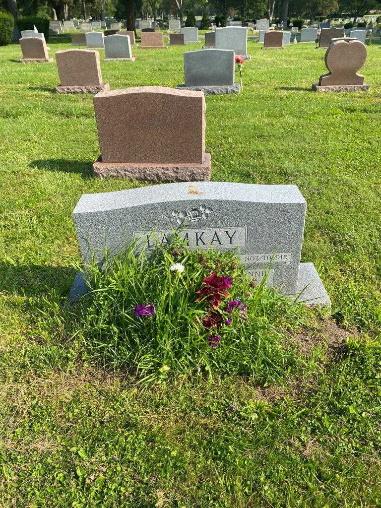 Allan Lamkay's grave. Photo 2