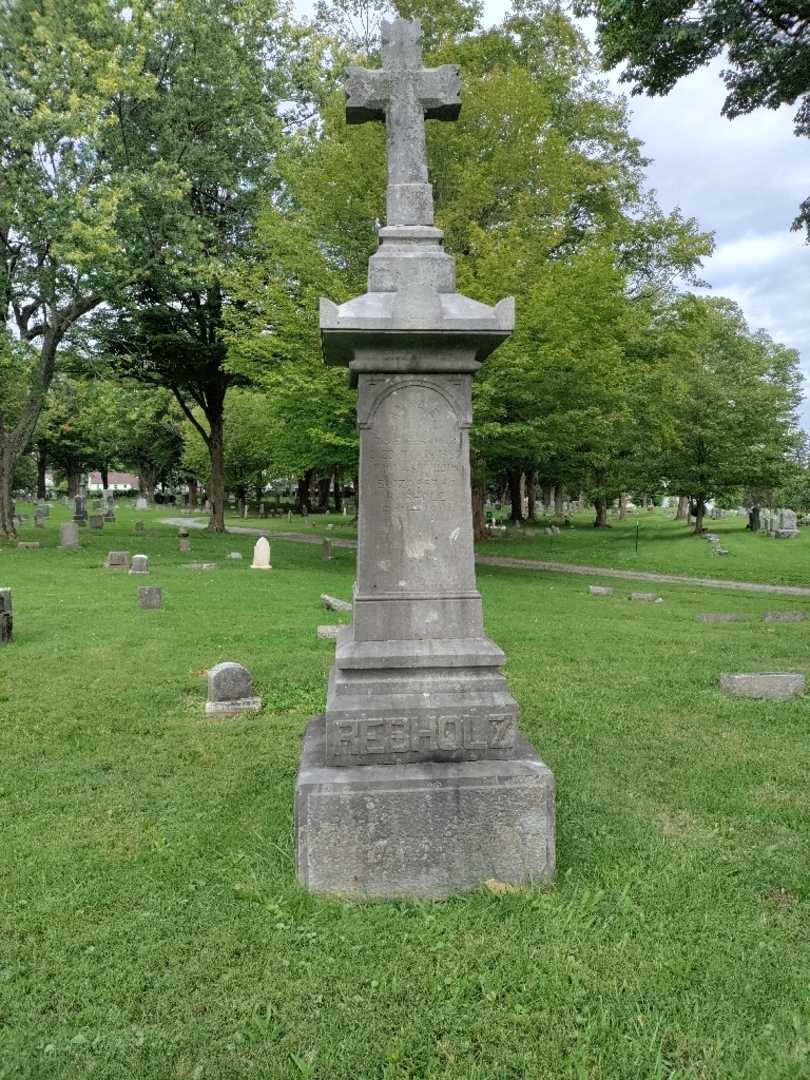 Anna E. Rebholz's grave. Photo 4