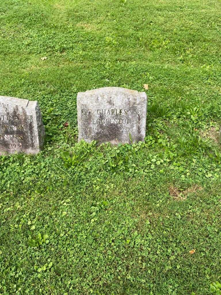 Charles Eggleston's grave. Photo 2