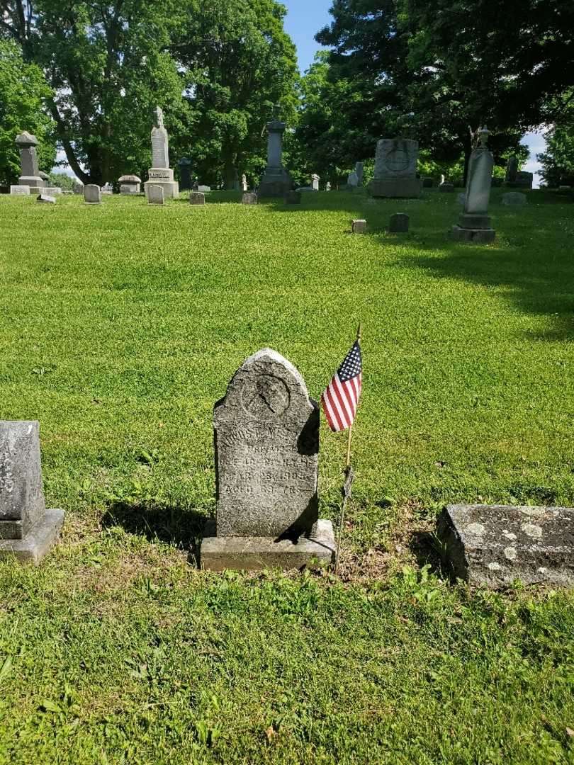 August Metzger's grave. Photo 2