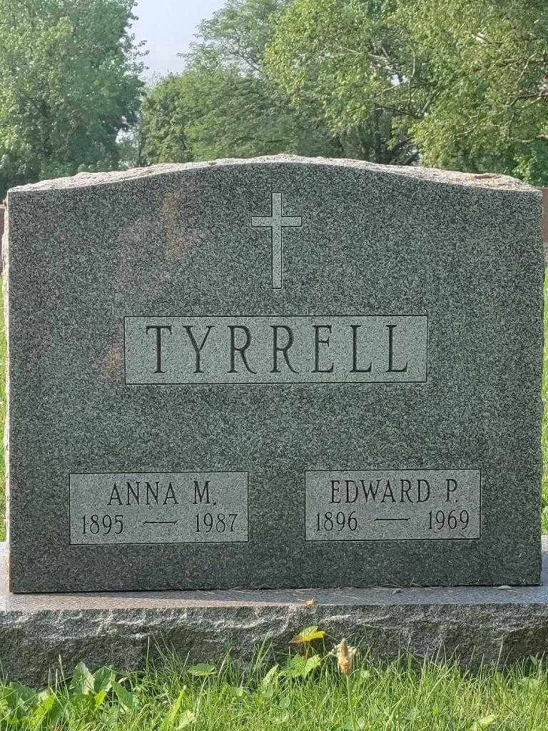 Anna M. Tyrrell's grave. Photo 3