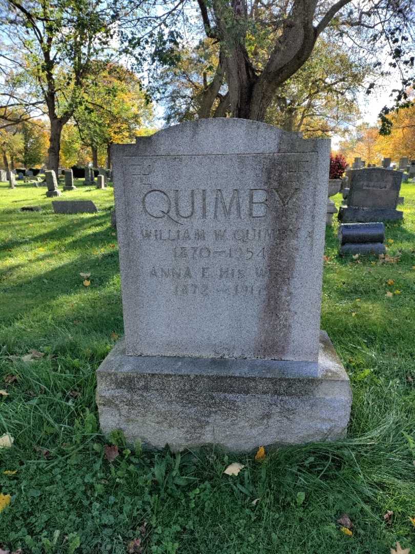 William W. Quimby's grave. Photo 2