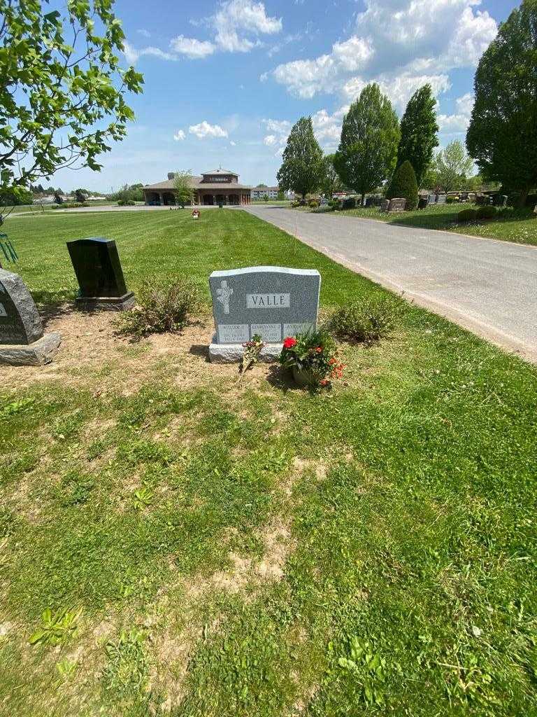 William J. Valle's grave. Photo 2