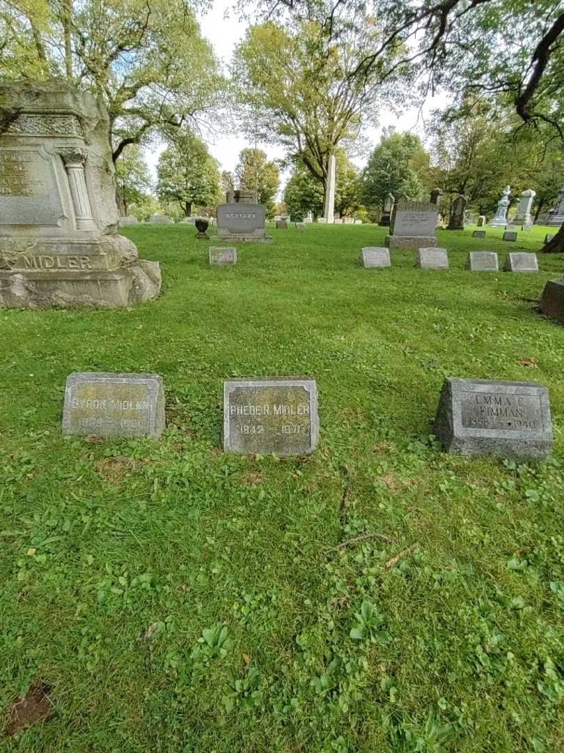 Phebe R. Midler's grave. Photo 1