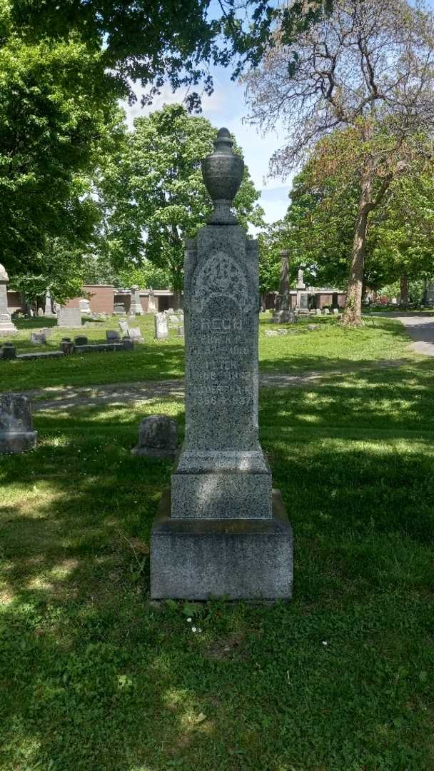 Fredericka K. Rech's grave. Photo 2