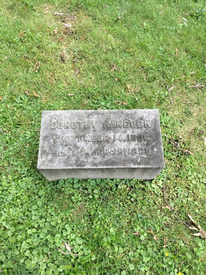 Dorothy Hancock's grave. Photo 2