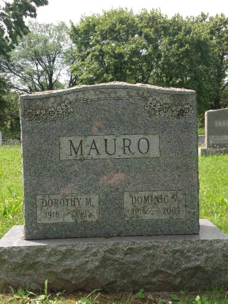 Dominic V. Mauro's grave. Photo 3