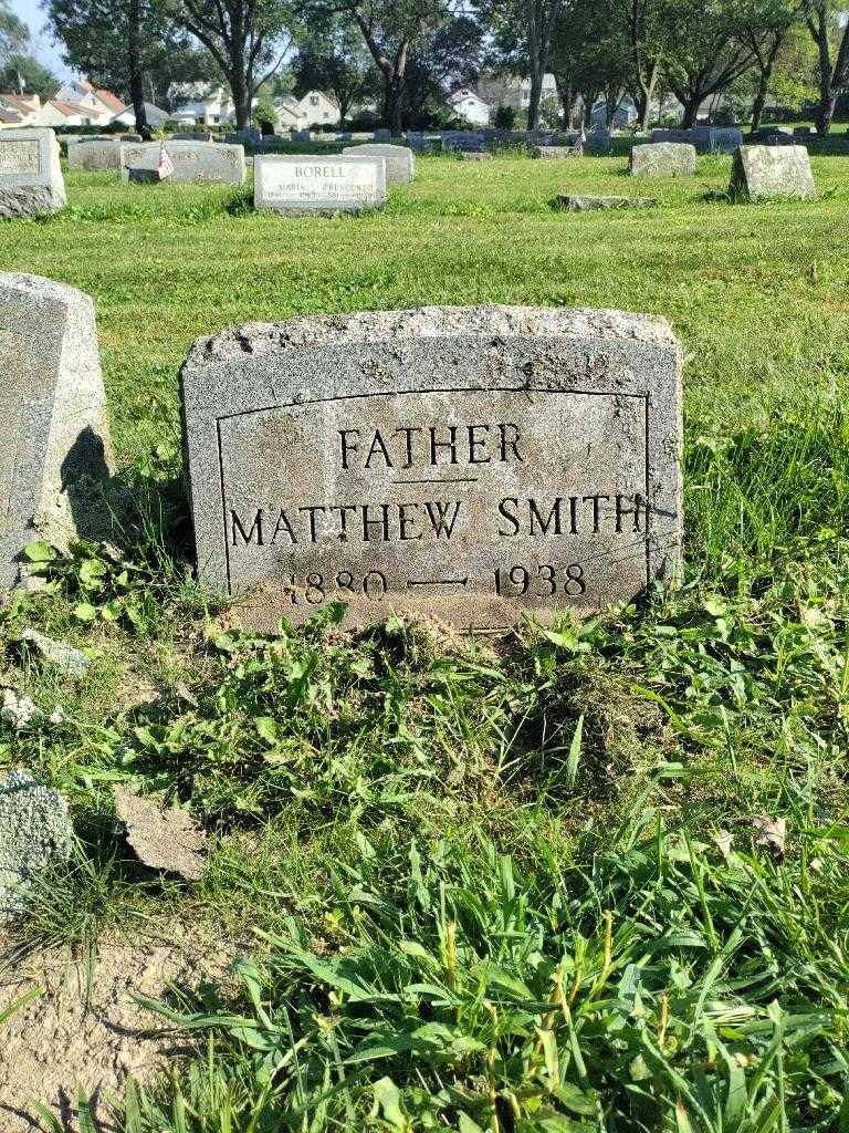 Mathew J. Smith's grave. Photo 3