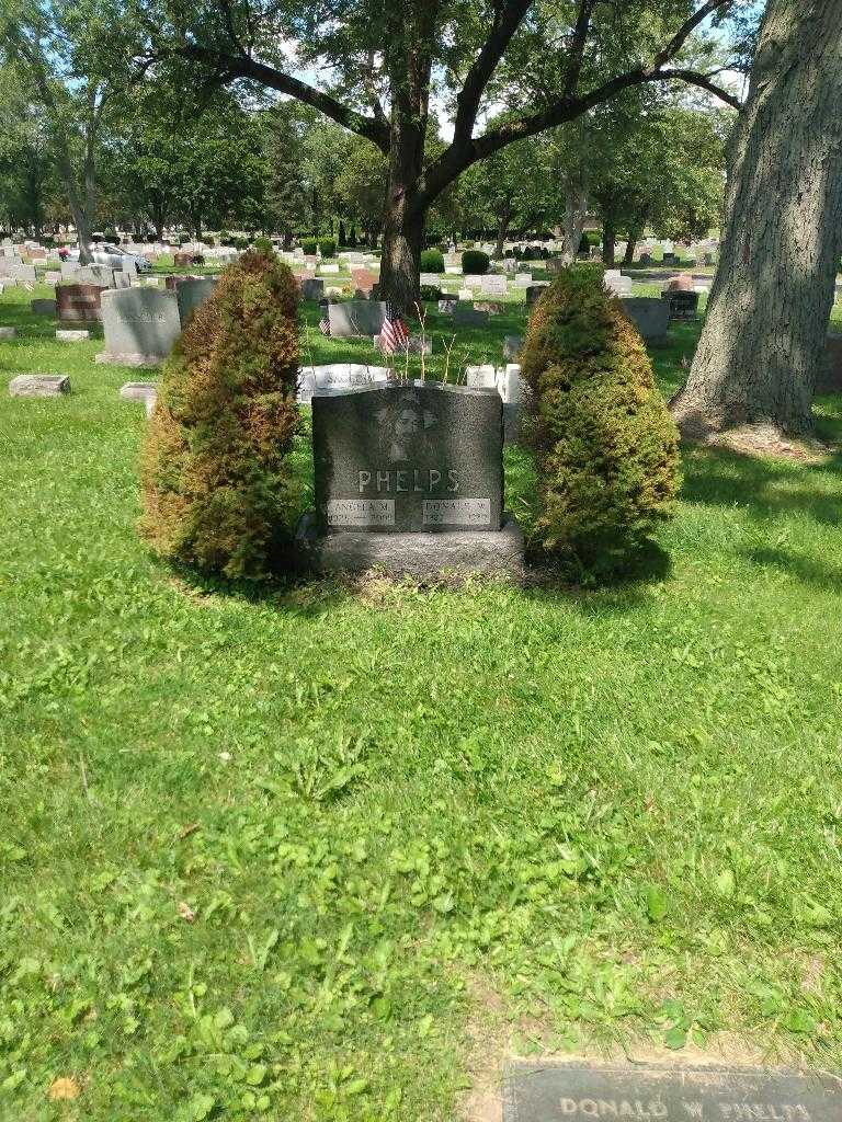 Angela M. Phelps's grave. Photo 1