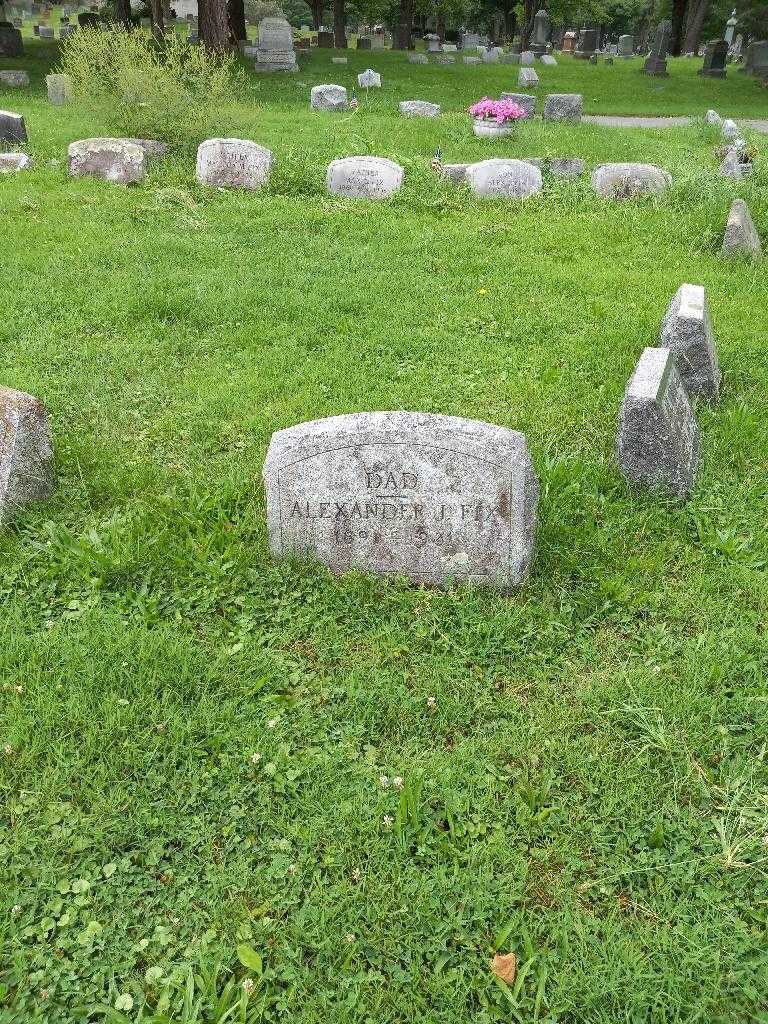 Alexander J. Fix's grave. Photo 1