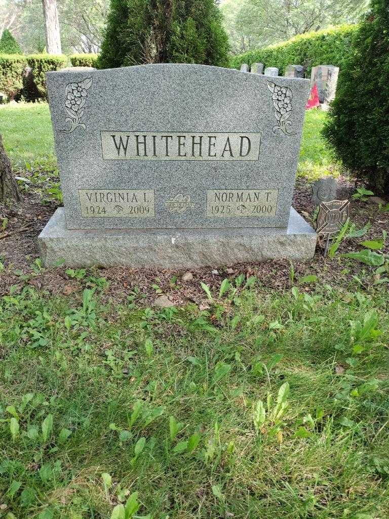 Norman T. Whitehead's grave. Photo 2