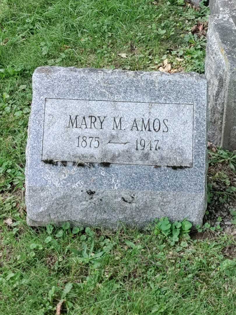 Mary Magdelina Amos's grave. Photo 3