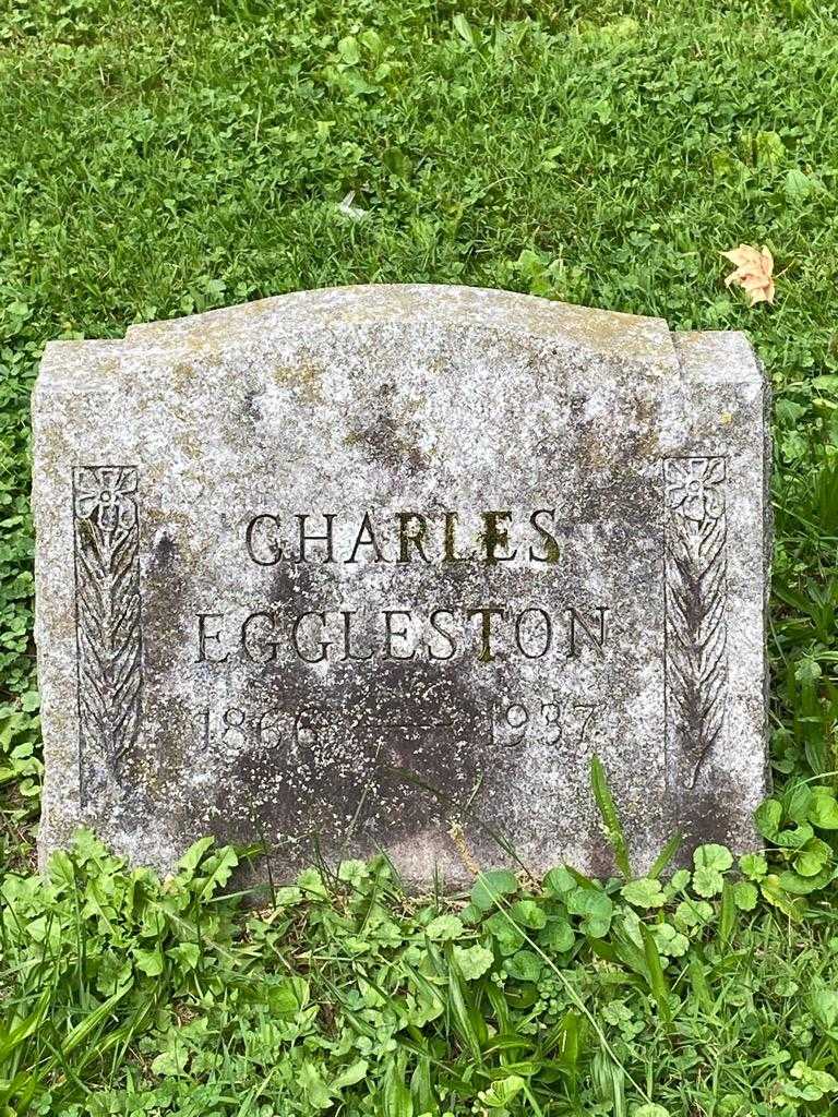 Charles Eggleston's grave. Photo 3
