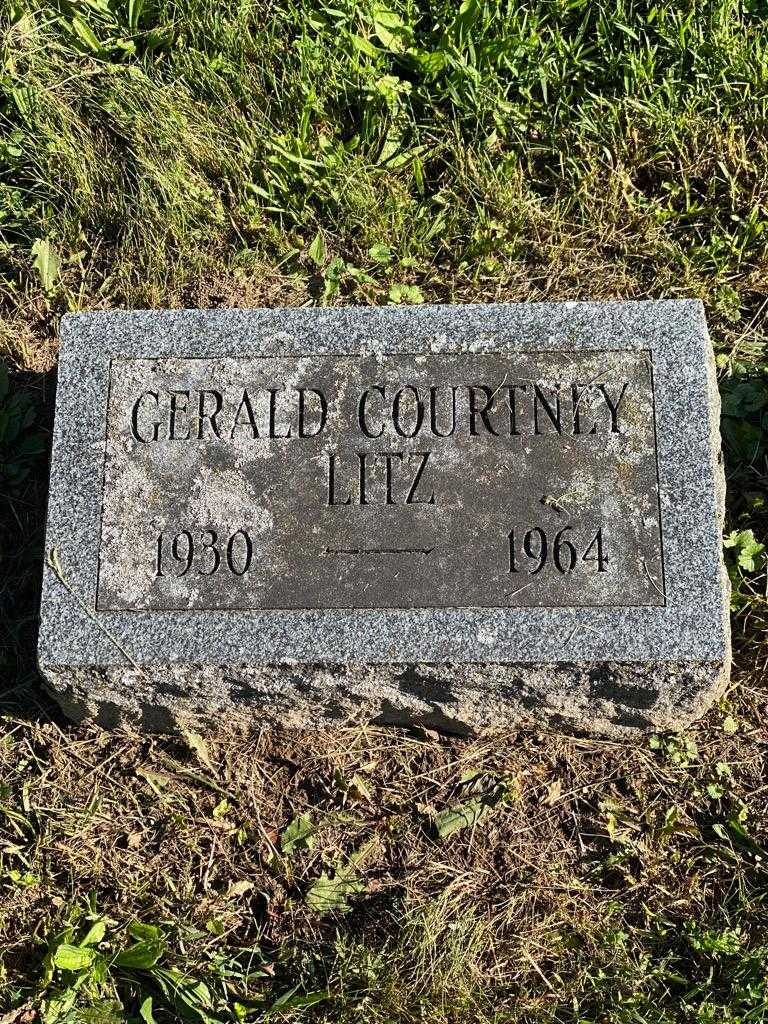 Gerald Courtney Litz's grave. Photo 3