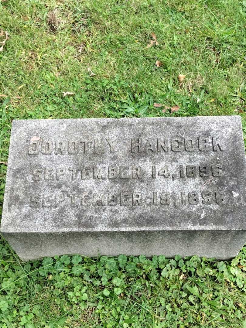 Dorothy Hancock's grave. Photo 4