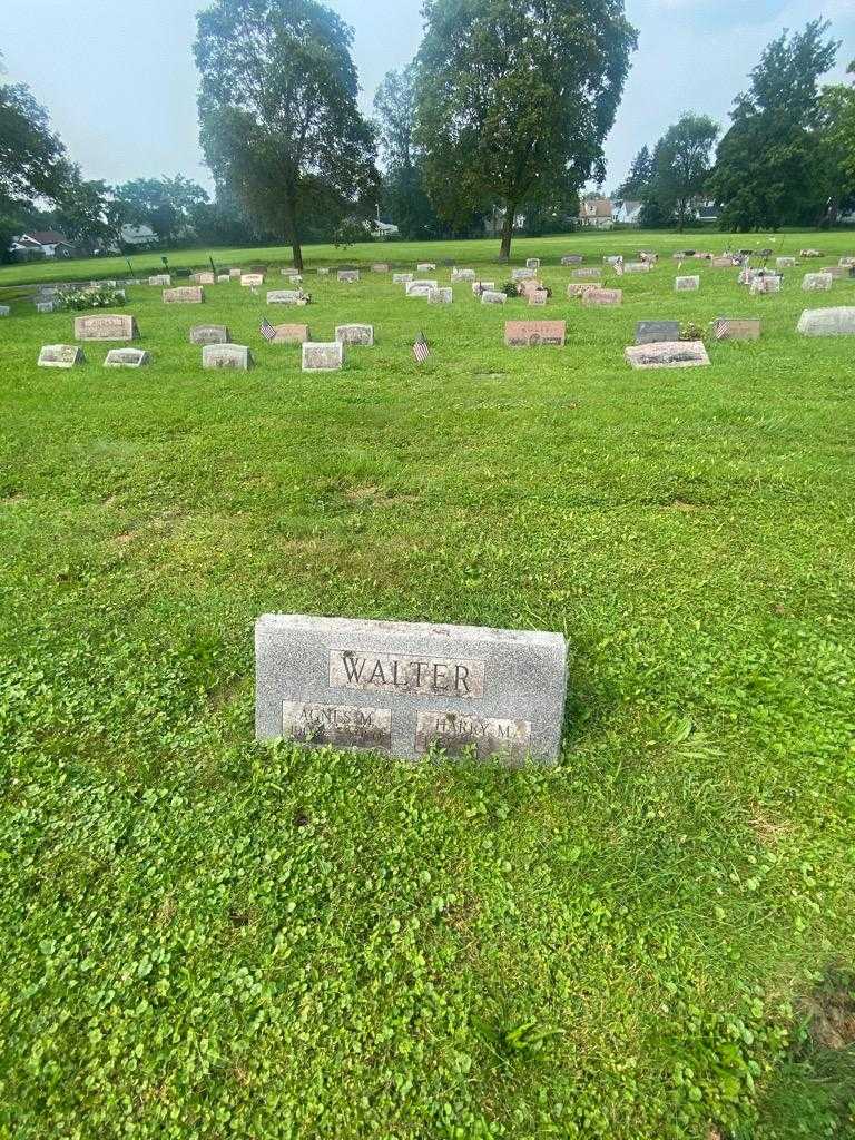 Agnes M. Walter's grave. Photo 1