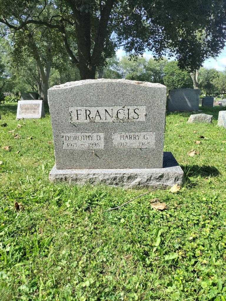 Dorothy D. Francis's grave. Photo 2