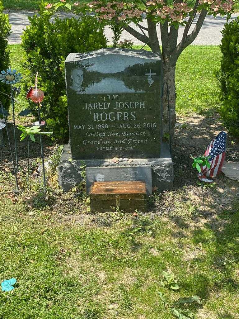Jared Joseph Rogers's grave. Photo 3