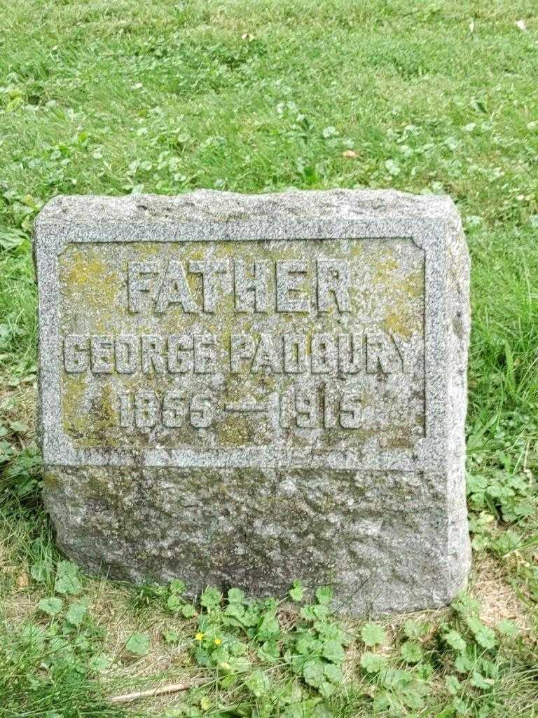 George Padbury's grave. Photo 3