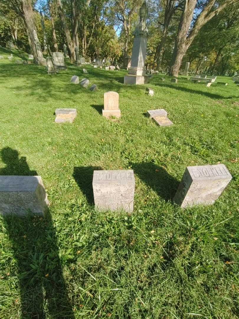 Nicholas Yoekel's grave. Photo 1