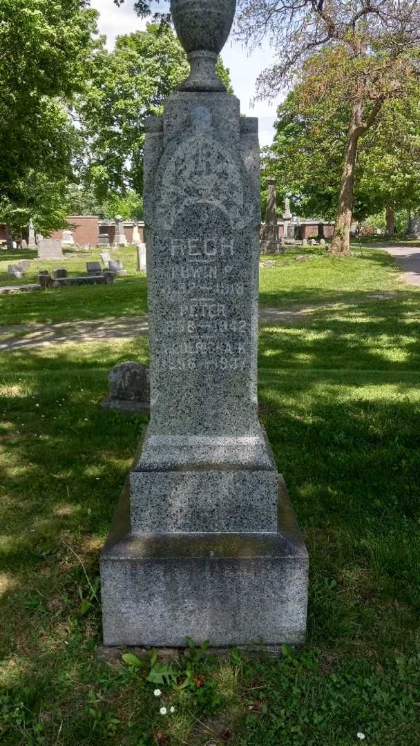Fredericka K. Rech's grave. Photo 3