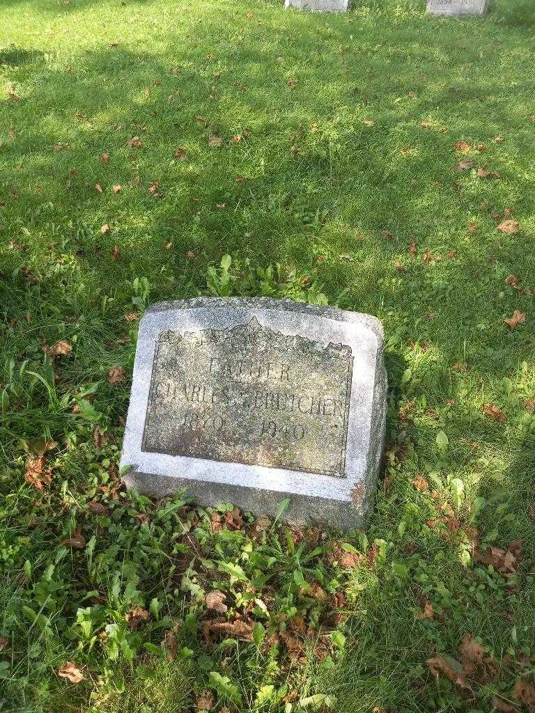 Charles A. Brutcher's grave. Photo 1