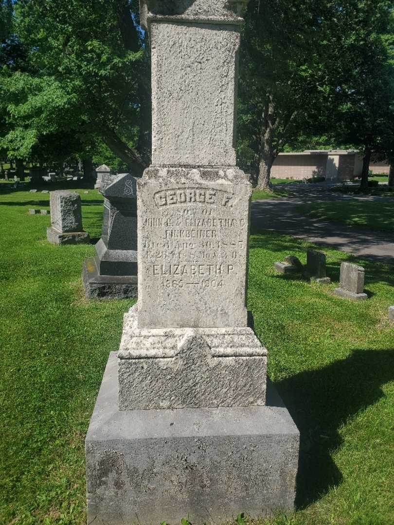 Elizabeth P. Finkbeiner's grave. Photo 3