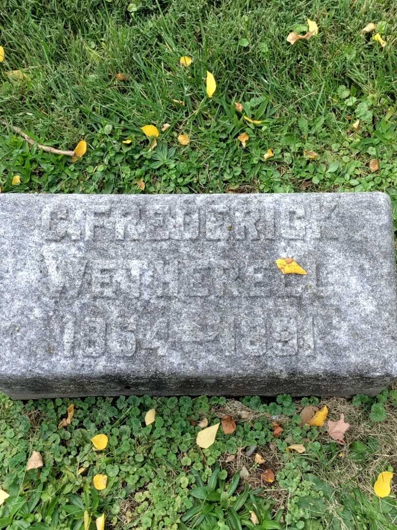 Charles Frederick Wetherell's grave. Photo 3