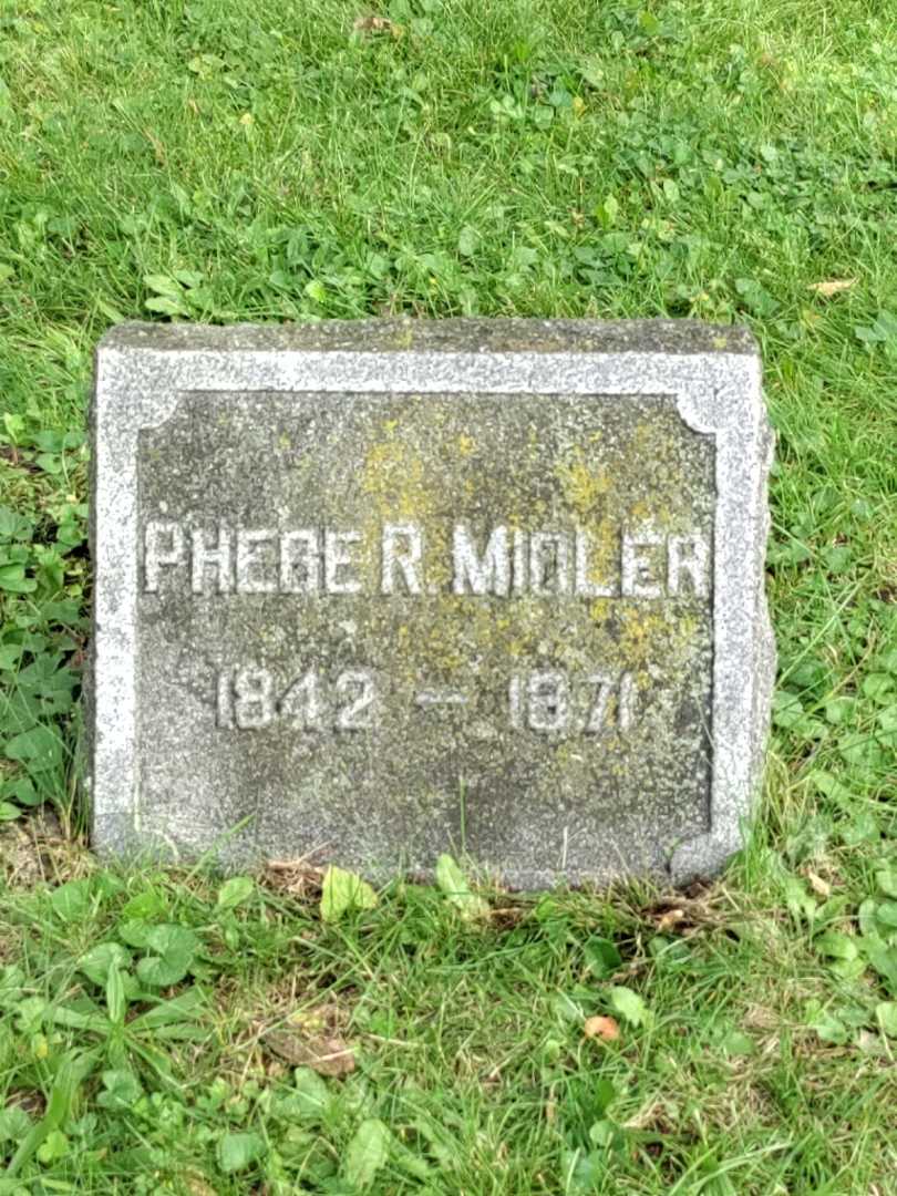 Phebe R. Midler's grave. Photo 3