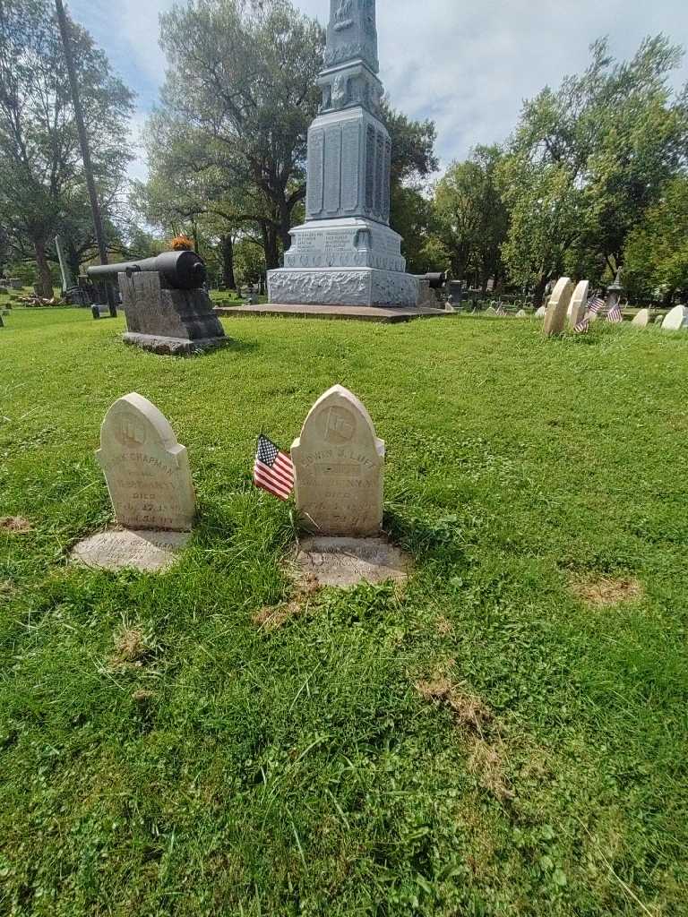 Edwin J. Luff's grave. Photo 1