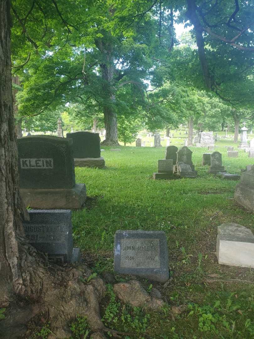 John Metzger's grave. Photo 1