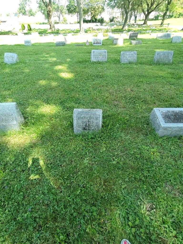 Matilda M. Doyle's grave. Photo 1