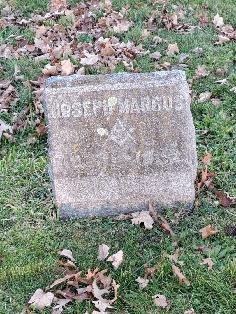 Joseph Marcus Joel's grave. Photo 3