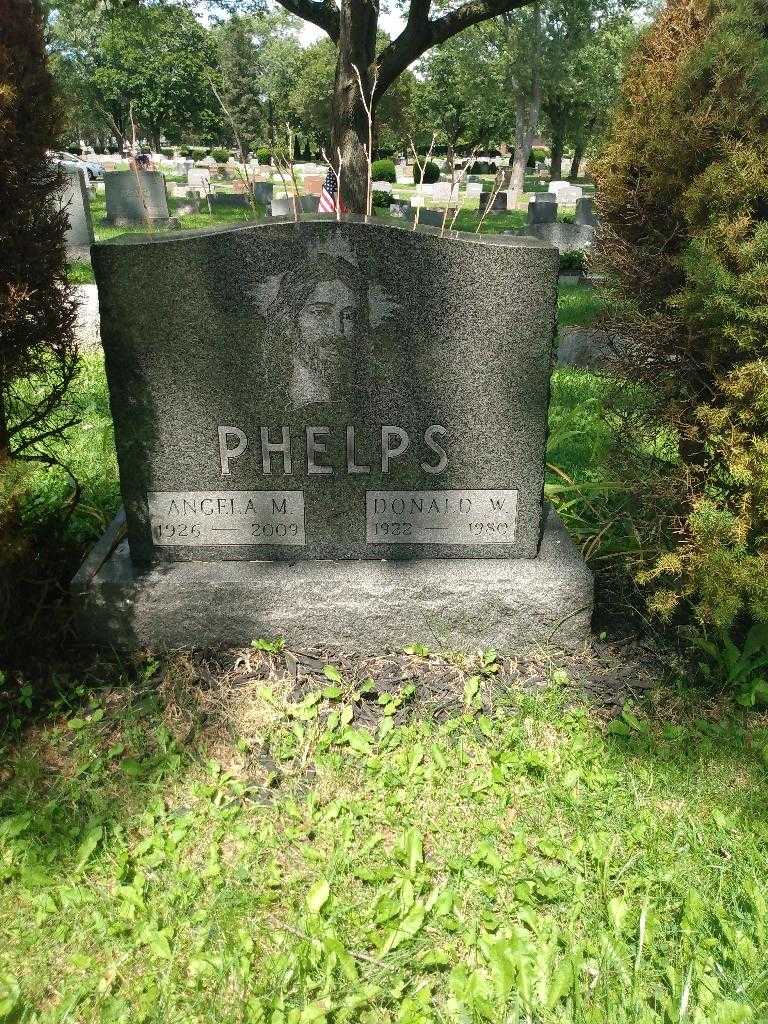 Angela M. Phelps's grave. Photo 2