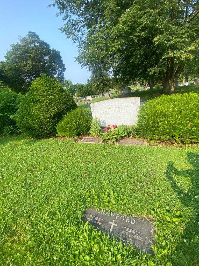 Mary G. Crawford's grave. Photo 1