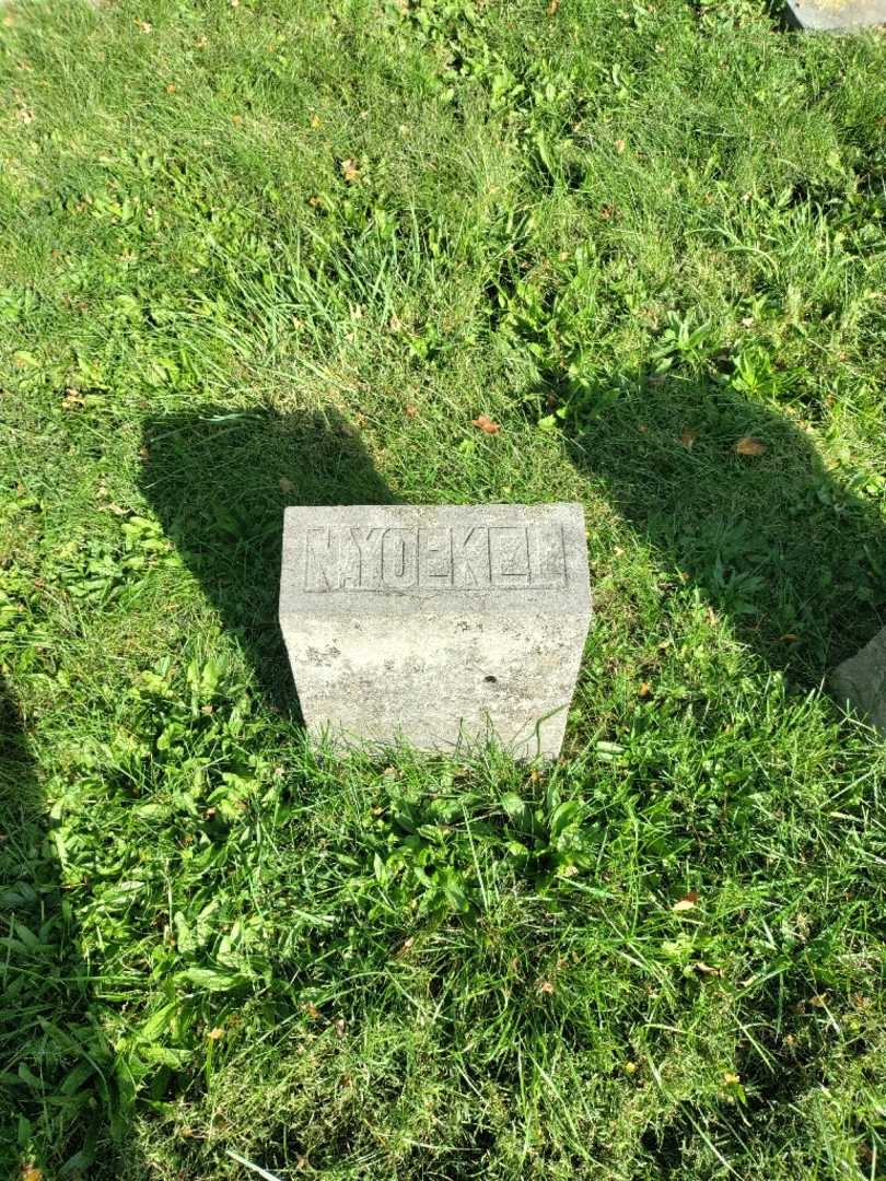 Nicholas Yoekel's grave. Photo 2