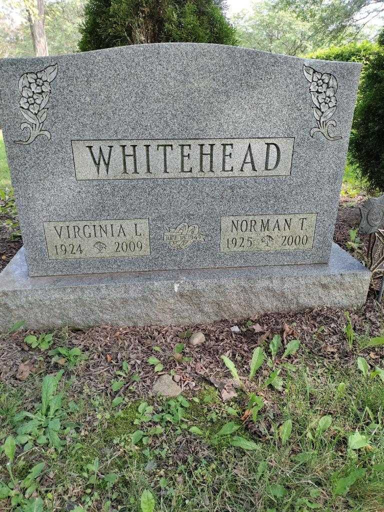 Norman T. Whitehead's grave. Photo 3