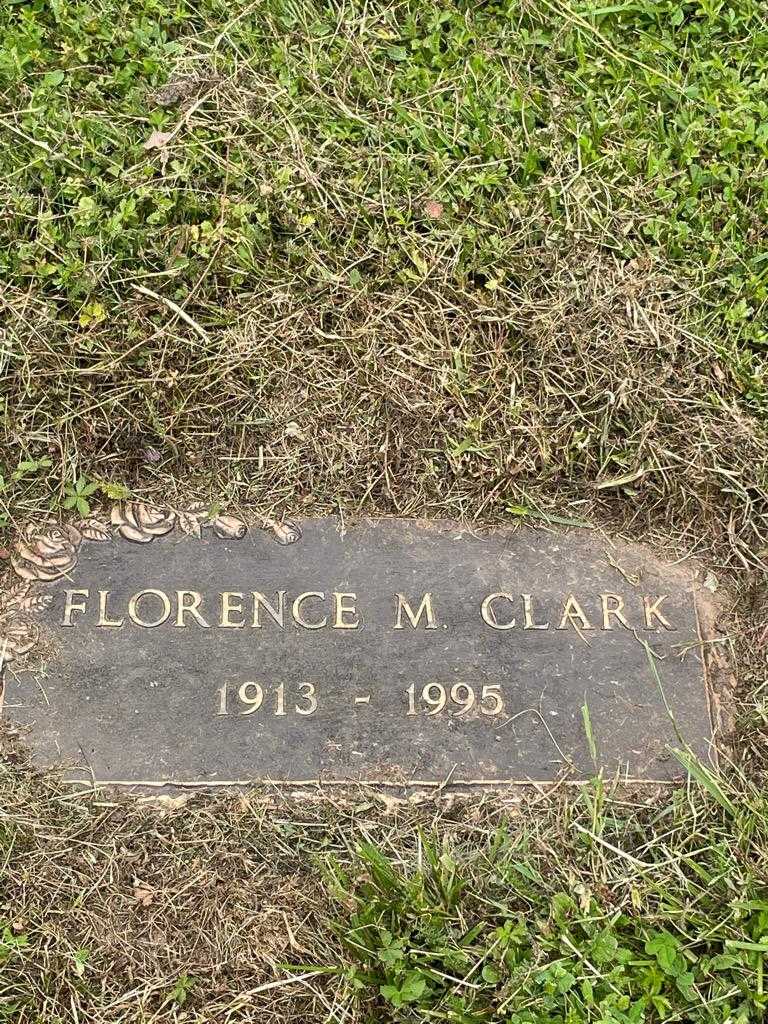 Florence M. Clark's grave. Photo 3