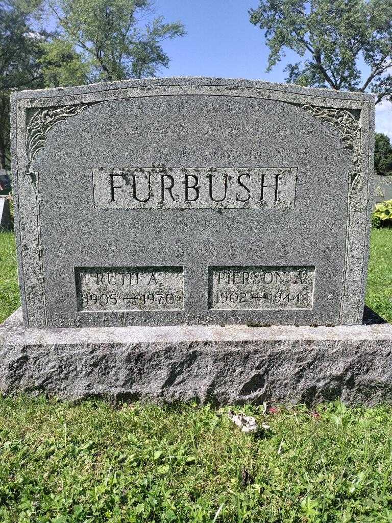 Pierson A. Furbush's grave. Photo 3