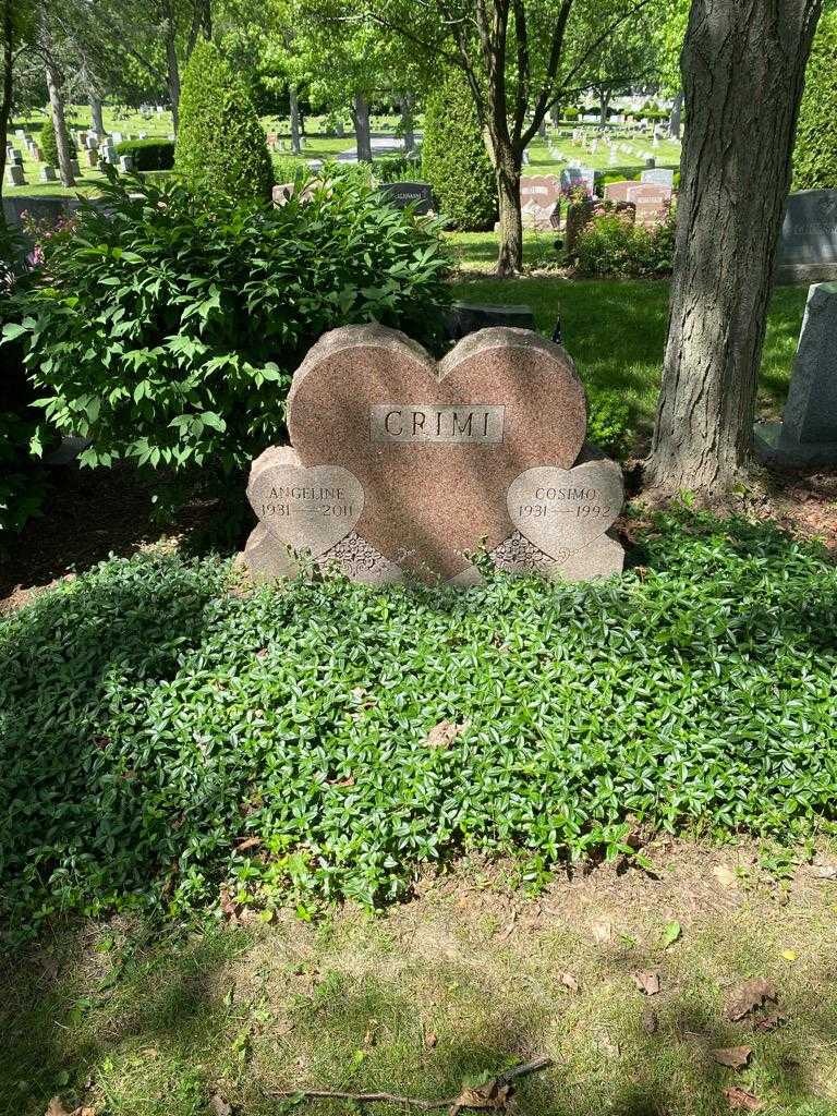 Angeline Crimi's grave. Photo 2