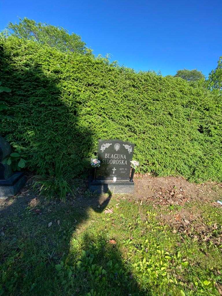 Blaguna Sidoroska's grave. Photo 1