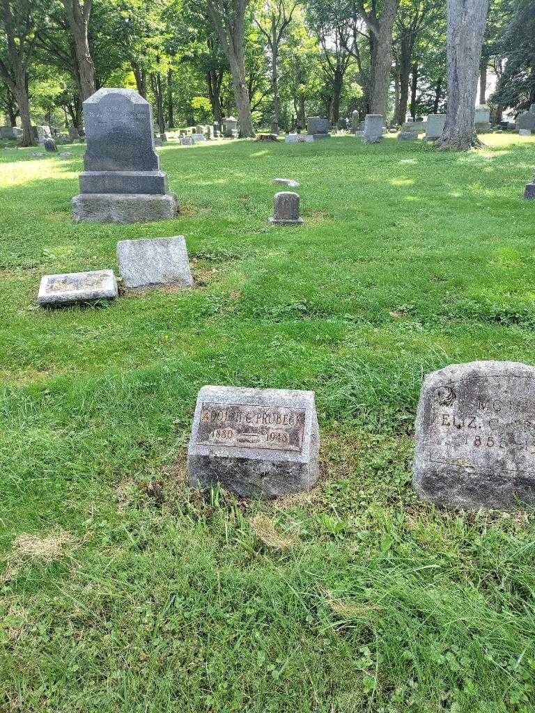Adolph C. Probeck's grave. Photo 1